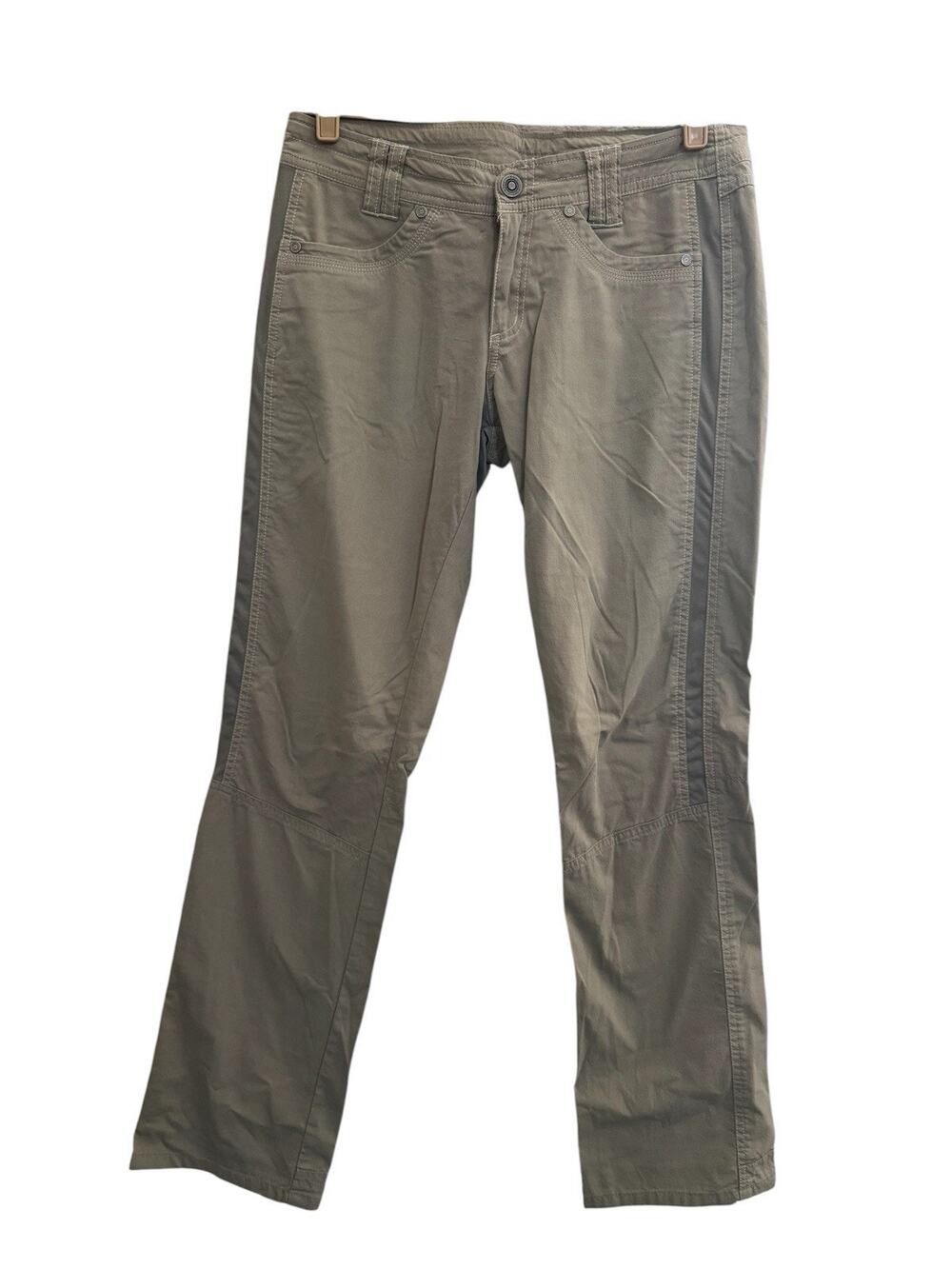 Kuhl RADIKL Hiking Pants Women 6 KHAKI Outdoor Stretch Trekking OUTDOOR #NE40